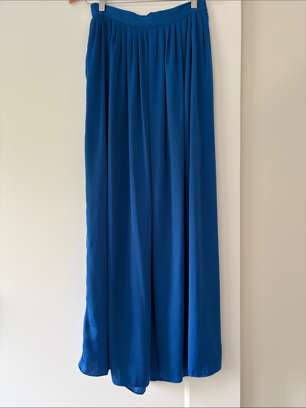 BCBGMaxAzria Cobalt Blue Maxi Skirt